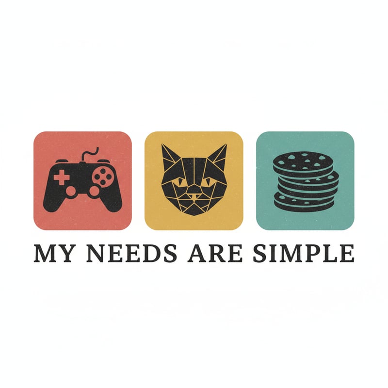 Vintage Minimalist Retro Graphic Design