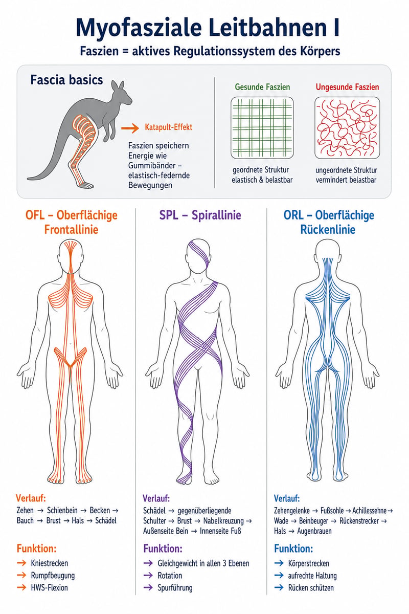 Myofascial Pathways Illustration