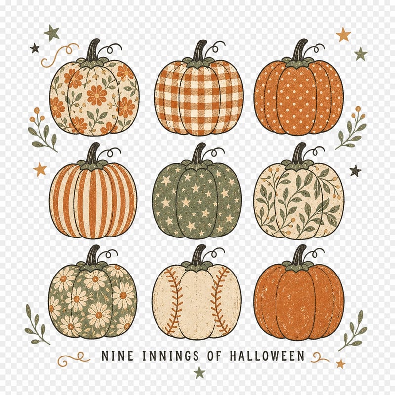 Nine Innings of Halloween Tee