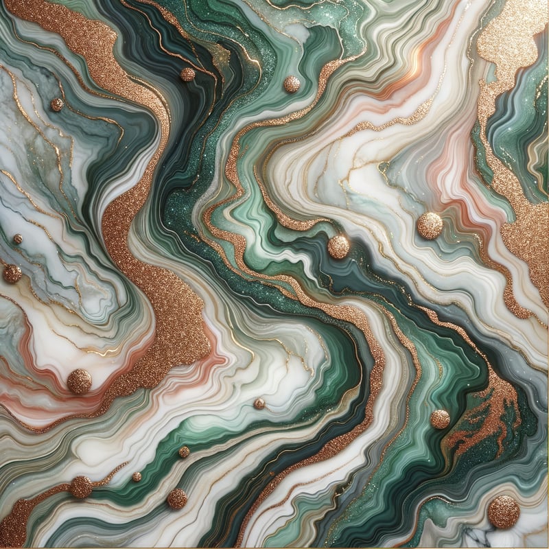 Luxurious Abstract Marble Art