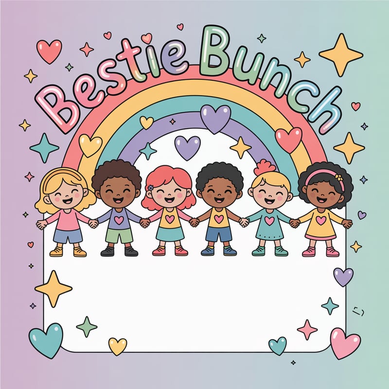 Bestie Bunch Friendship Graphic