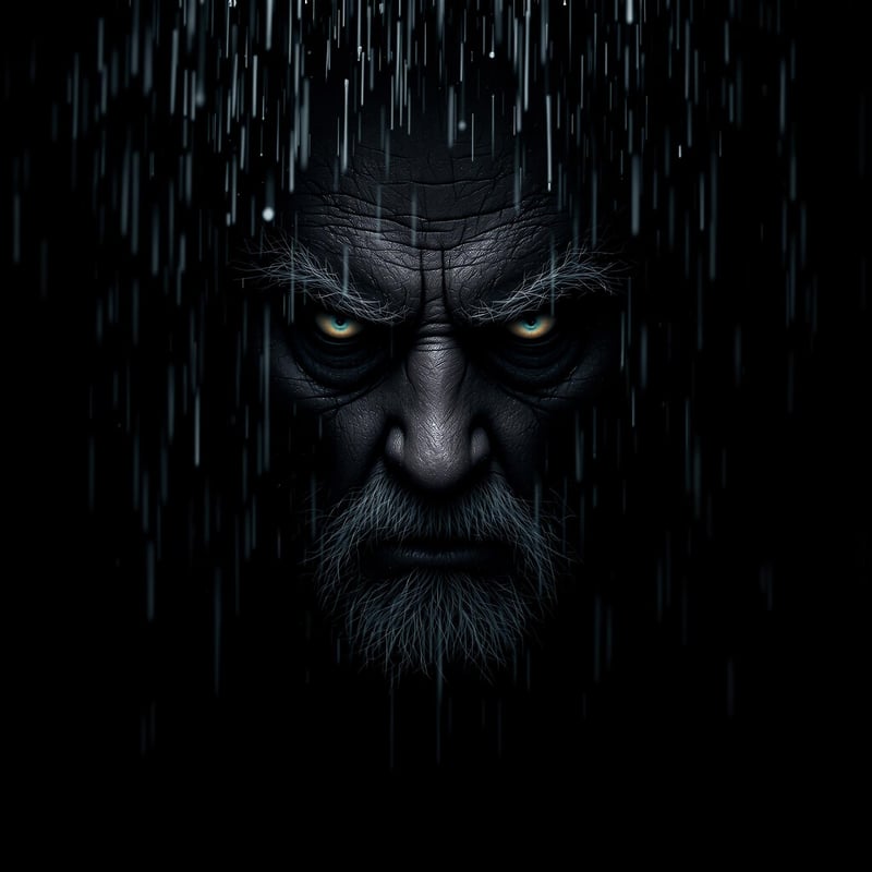 Dark Fantasy Macro Portrait
