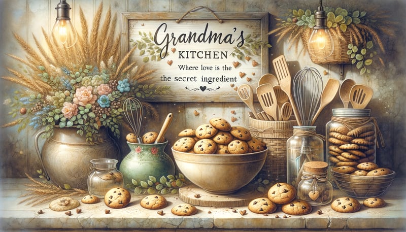 Whimsical Kitchen with Cookies