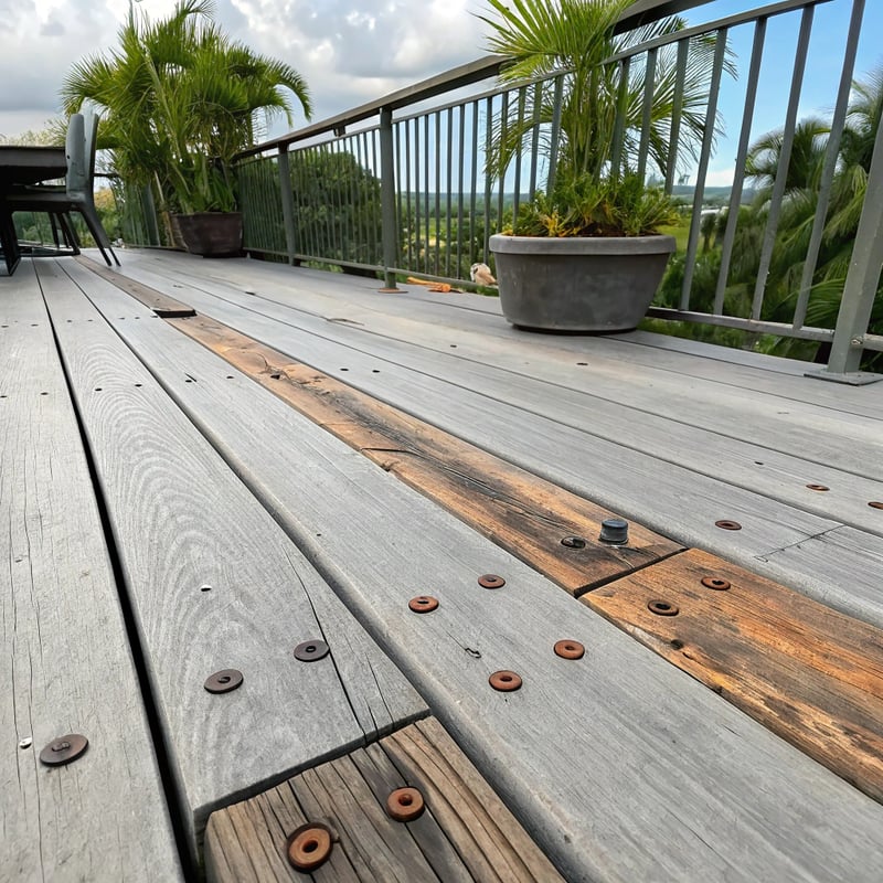 Pressure-Treated Deck in Florida