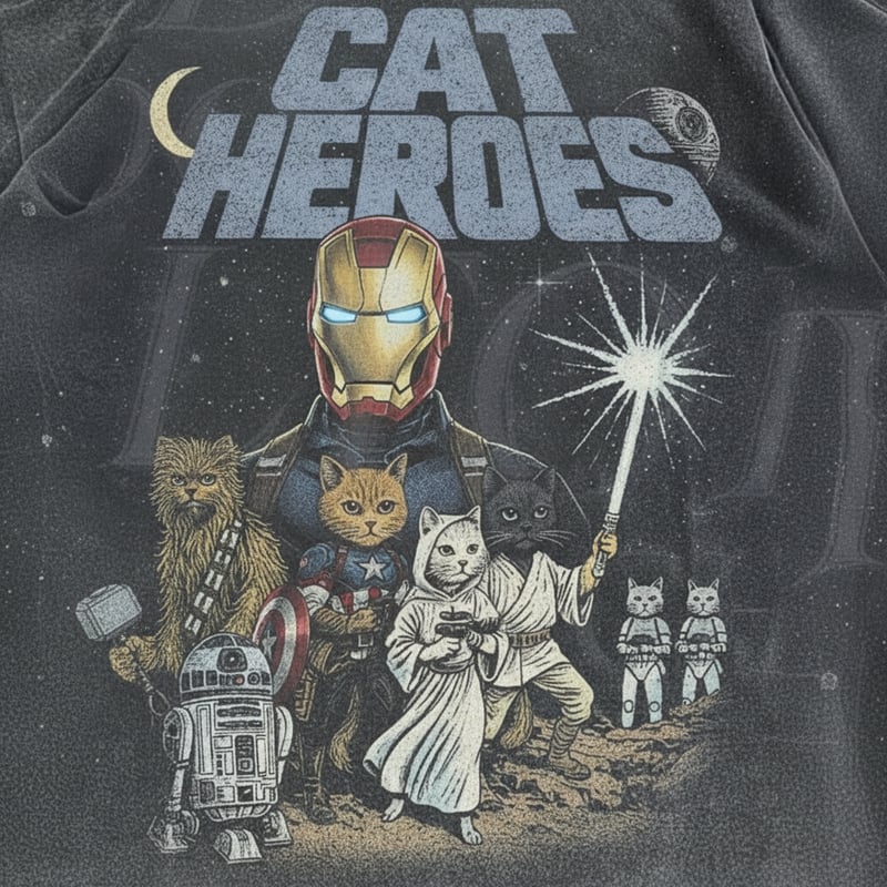Avengers Hero Group Illustration