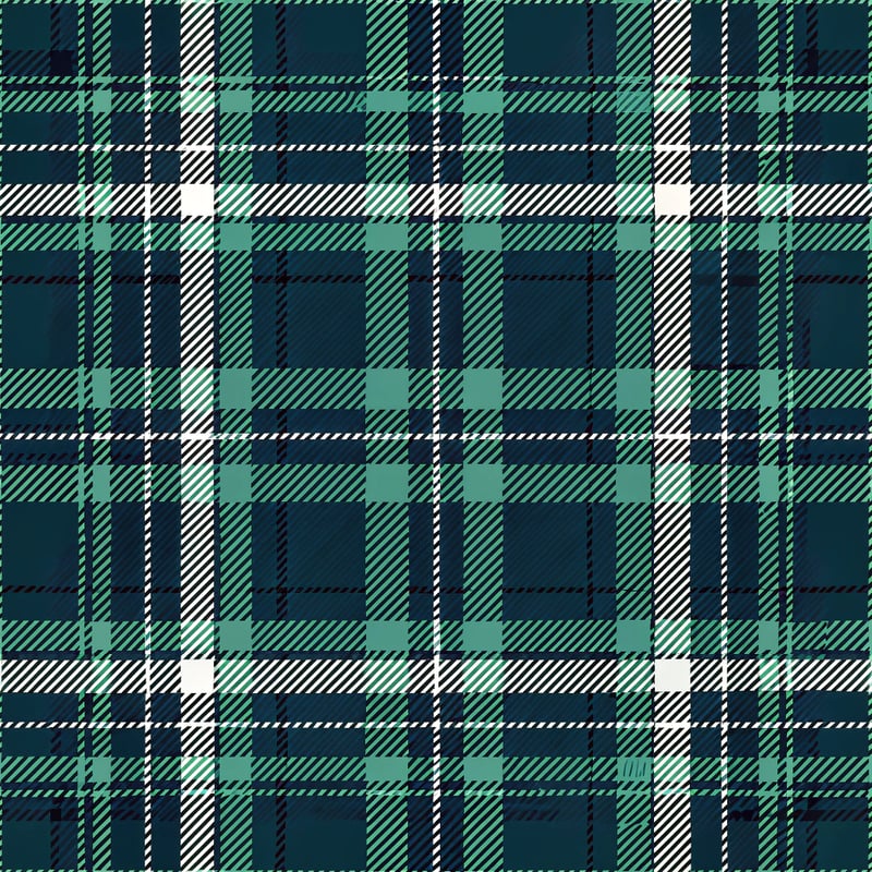 Douglas Tartan Seamless Pattern