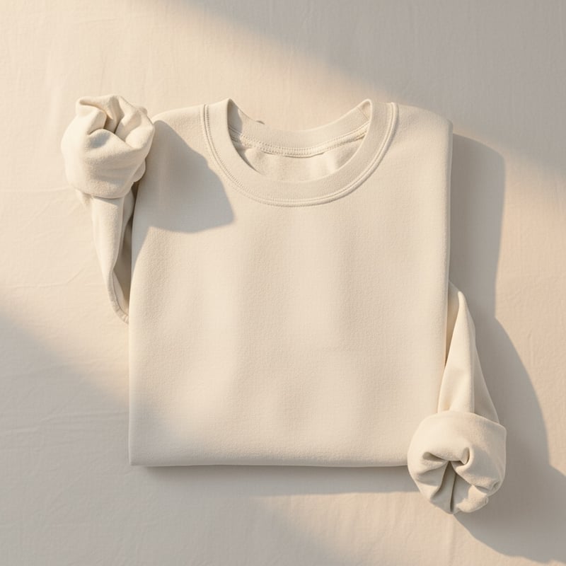 Flatlay of Shirt on Minimalist Bed