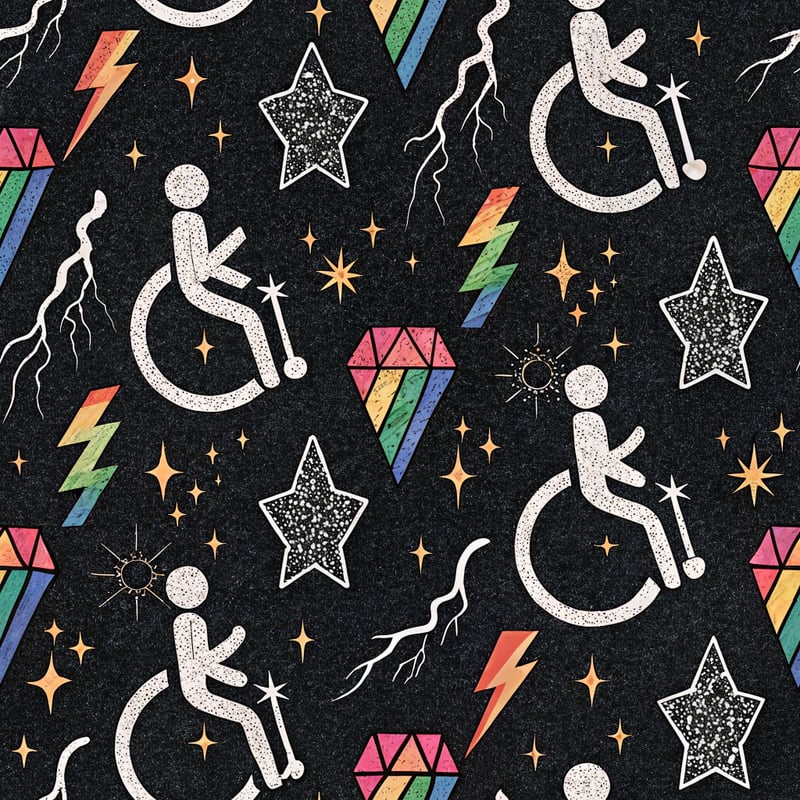 Edgy Disability Pride Design