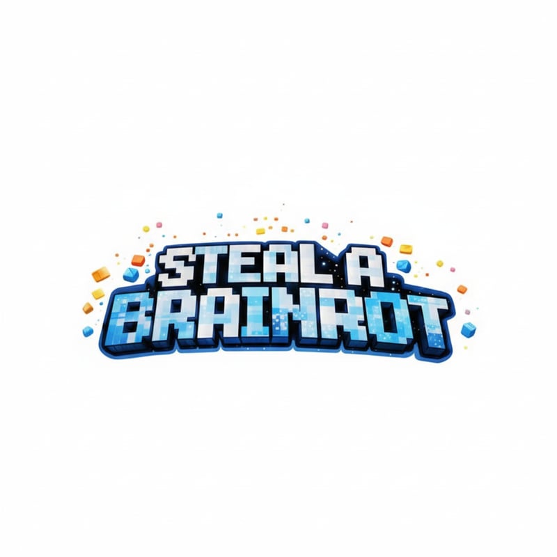 STEAL A BRAINROT Text Design