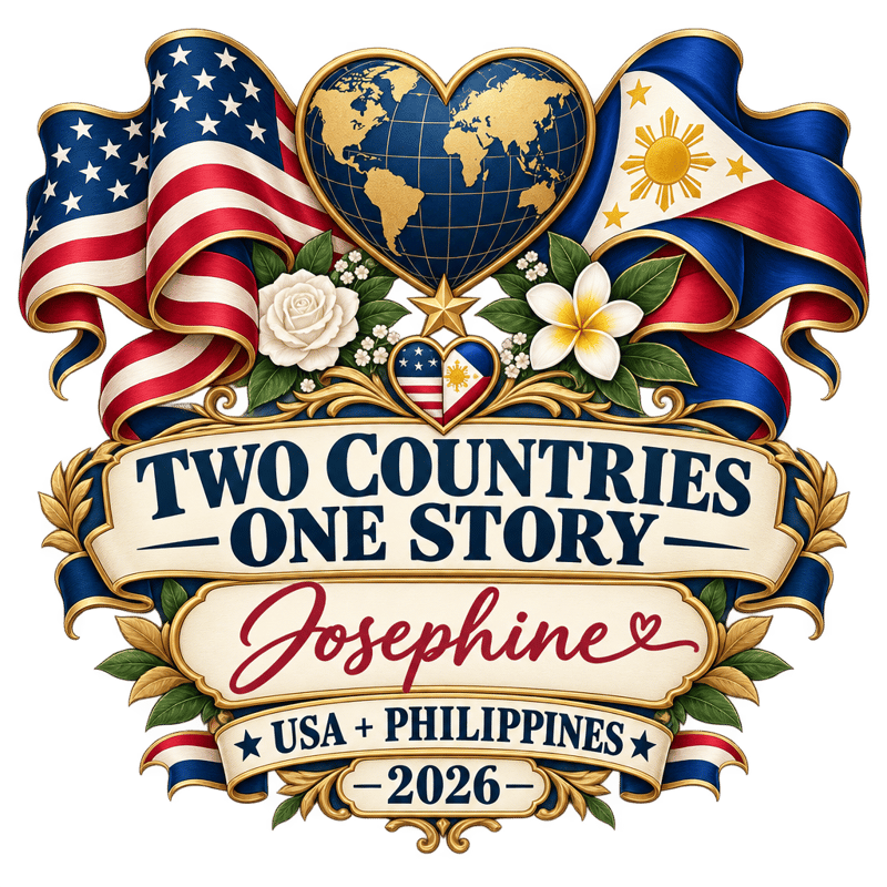 Dual Citizenship Keepsake (USA + Philippines)