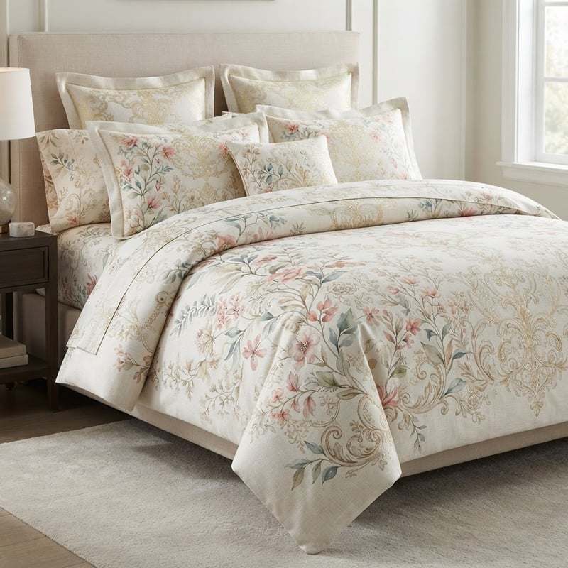 Luxury Seamless Bedding Pattern