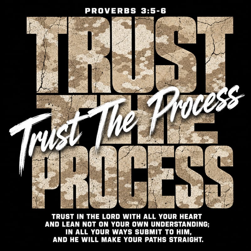 Trust The Process Streetwear Design