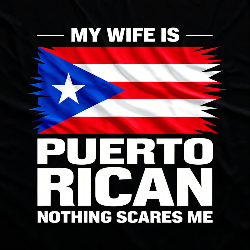 Bold Puerto Rican Typography Design