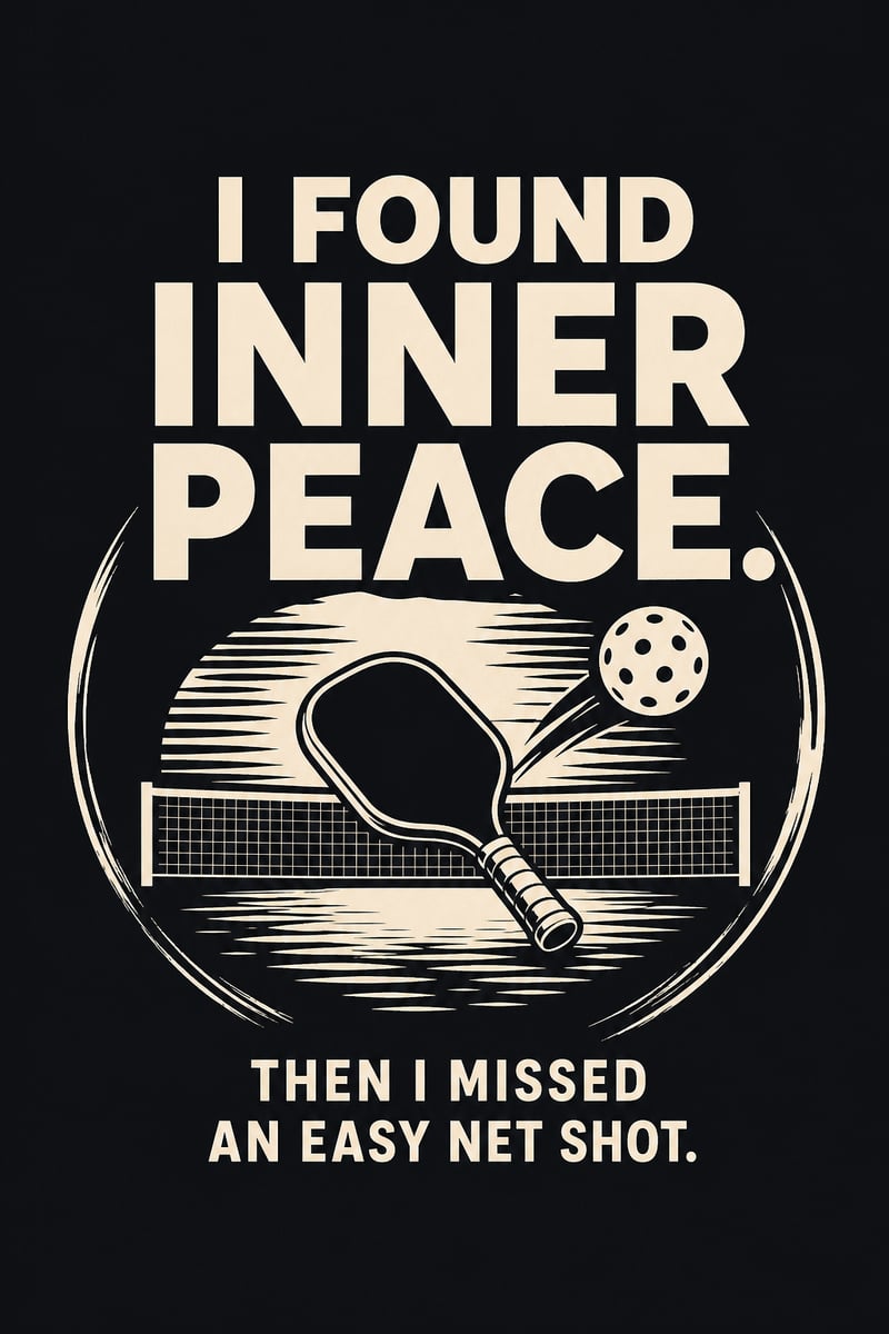 Deadpan Typography T-Shirt Design