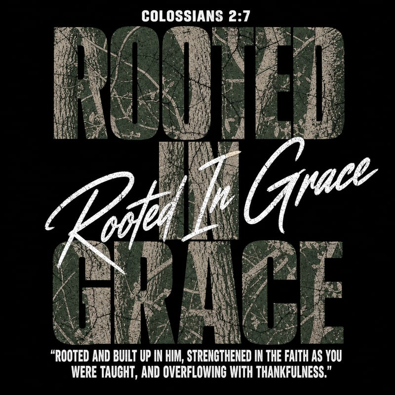 Rooted In Grace Streetwear Graphic