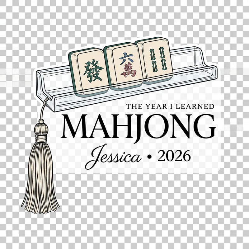 The Year I Learned Mahjong Ornament