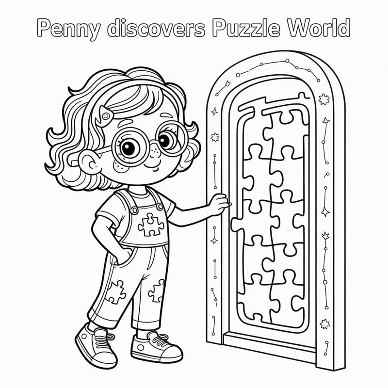 Penny Discovers Puzzle World