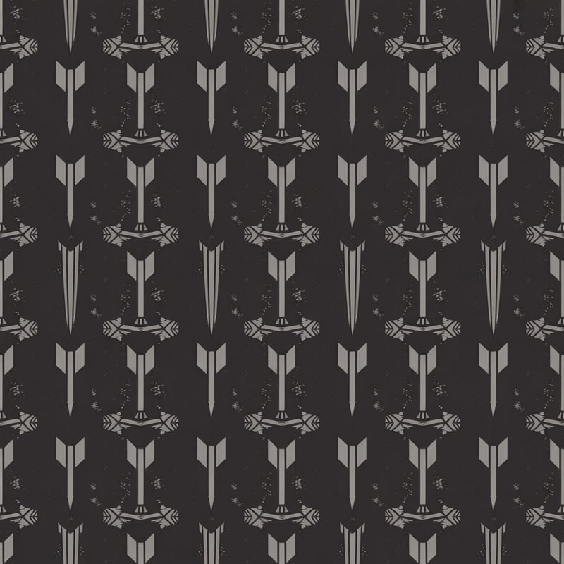 Minimalist Crossbow Bolt Pattern