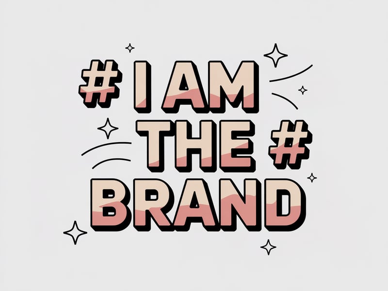 I Am the Brand Graphic Design