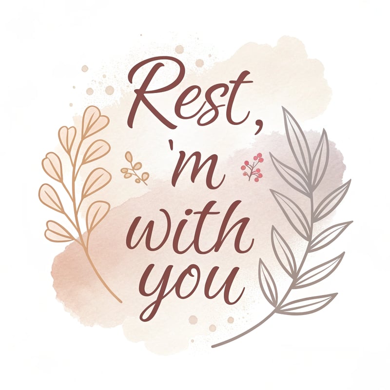 Faith-Based Inspirational Handwritten Design