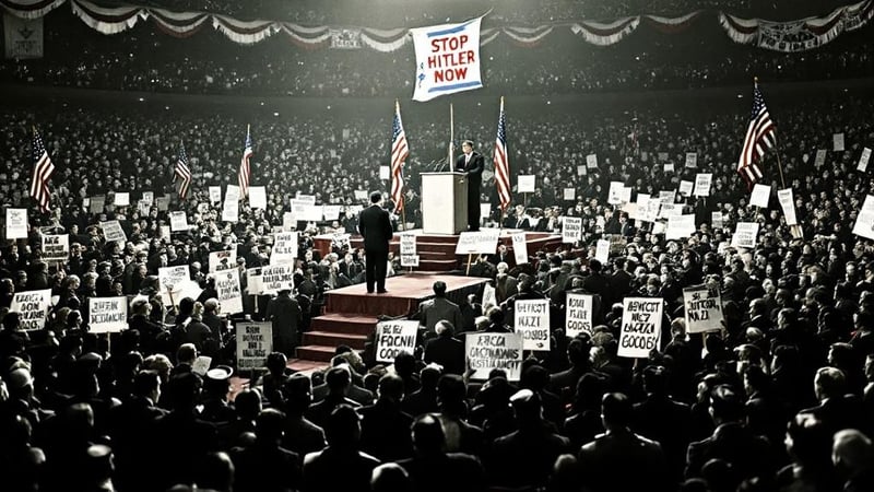 1938 Stop Hitler Now Rally at MSG