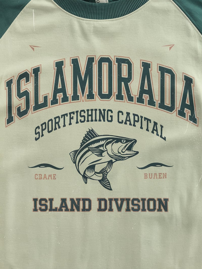 Islamorada Vintage Sportfishing T-Shirt Design