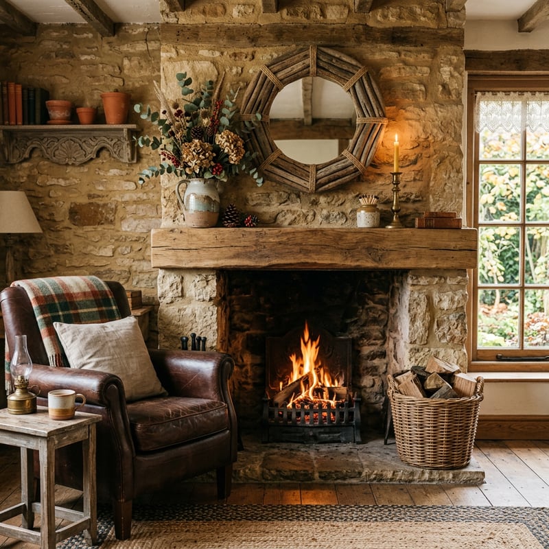 Slightly Decorative Rustic Feel