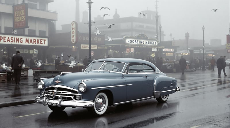 Hudson Hornet in Seattle Fog