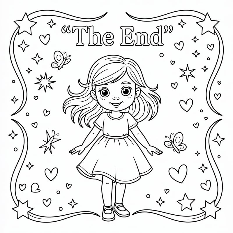Magical Coloring Page for Kids