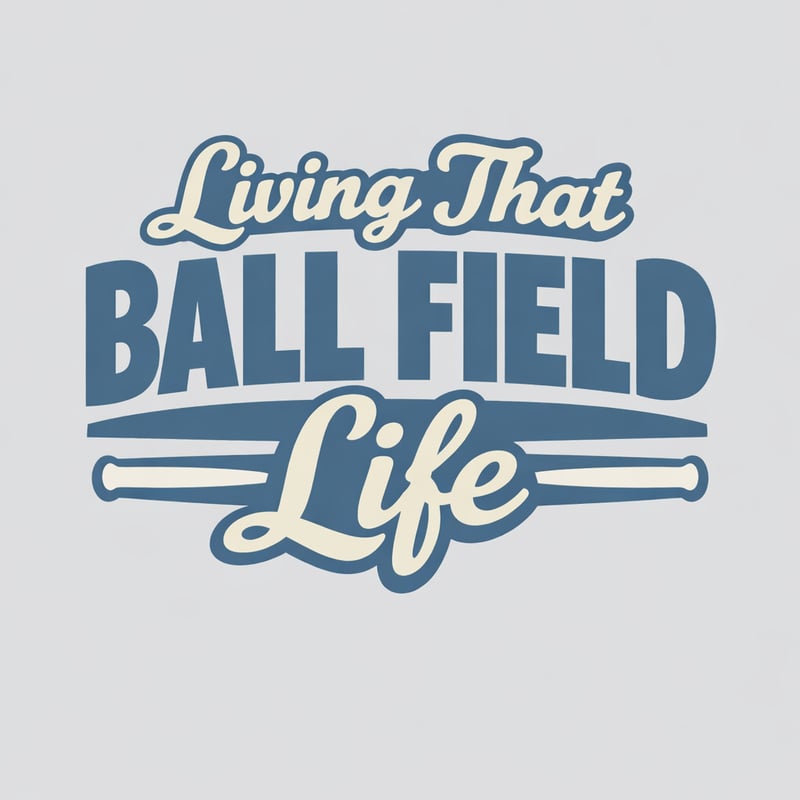 Living That Ball Field Life T-Shirt