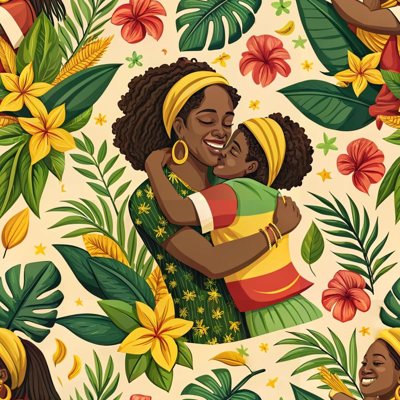 Jamaican Mother Portrait