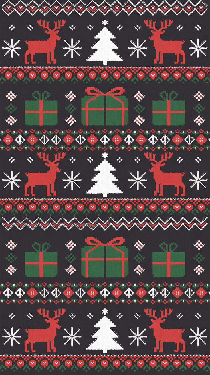 Christmas Sweater Pattern Design