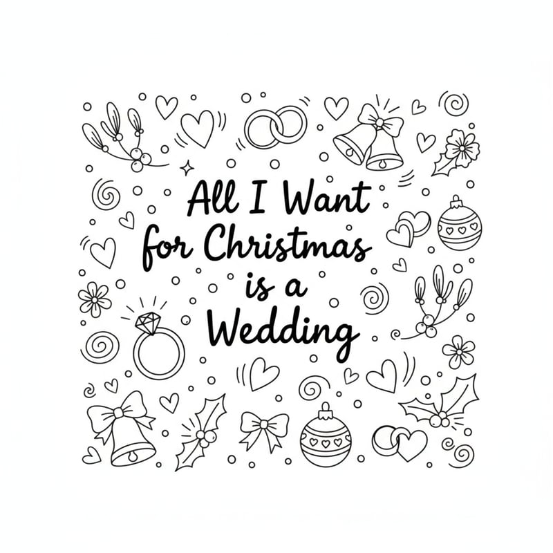 Christmas Wedding Design