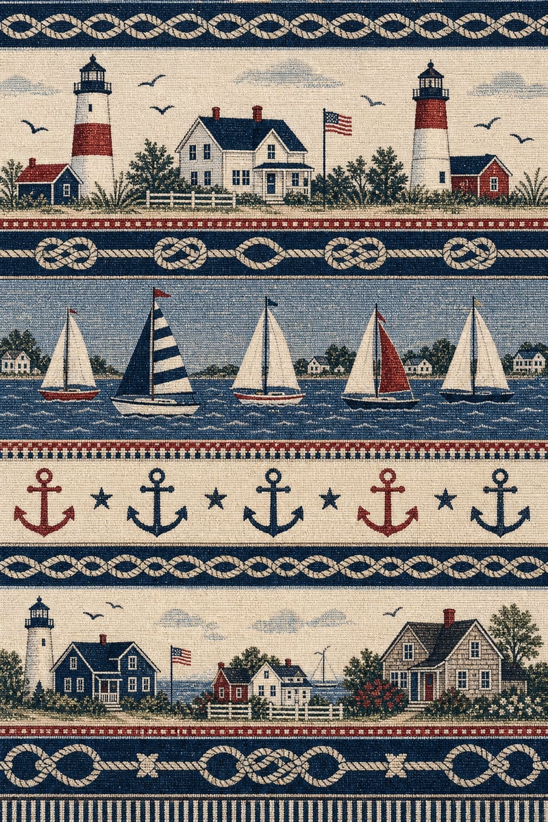 Nautical Woven Texture Design