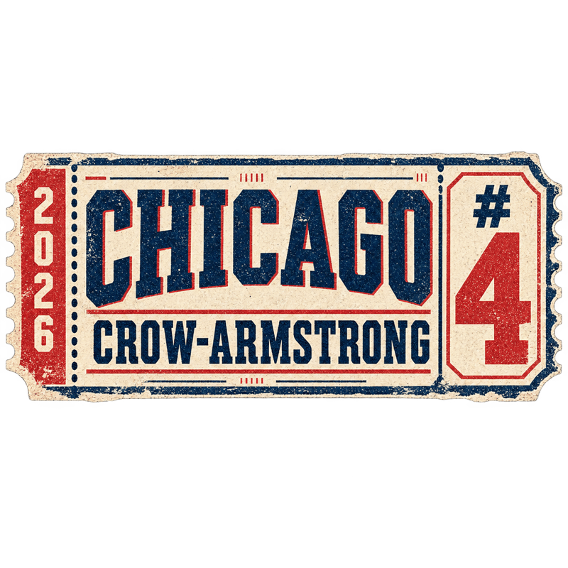 Retro Baseball Ticket T-Shirt Design
