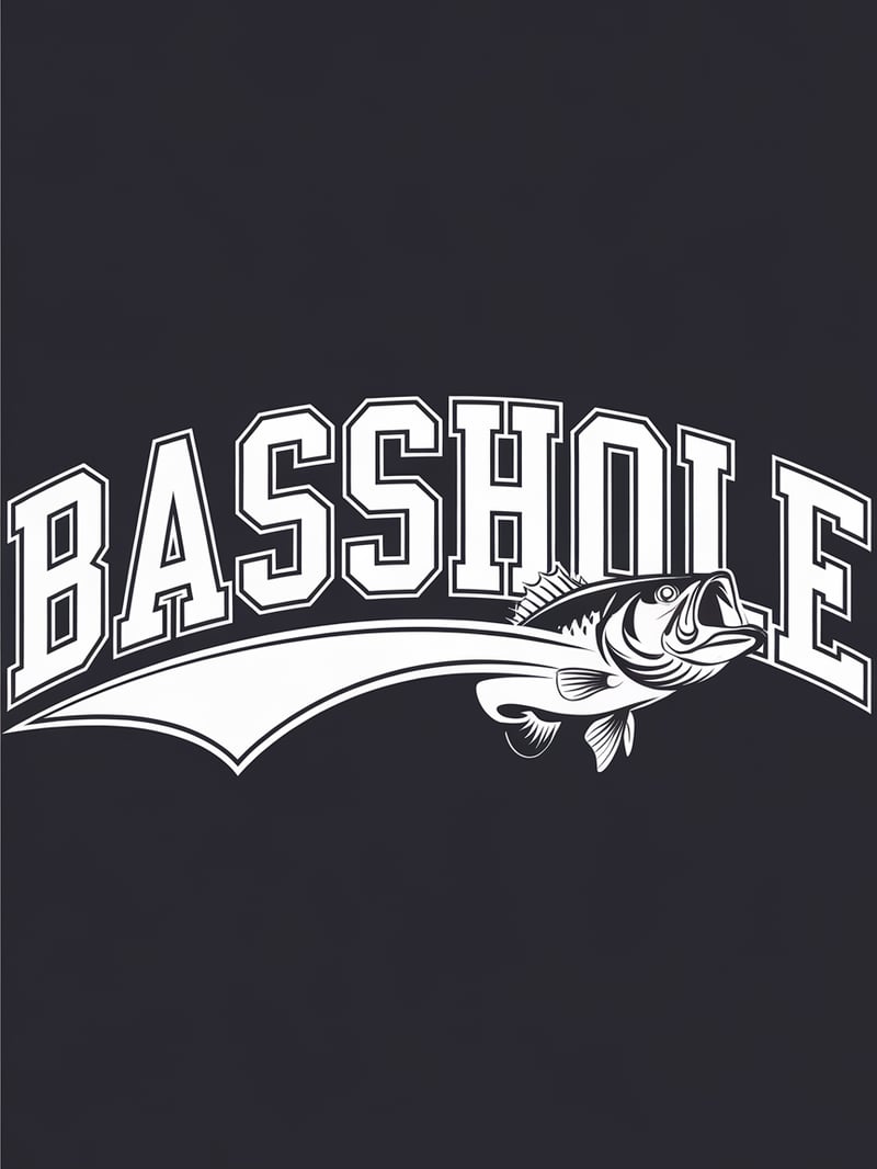Basshole Logo Design