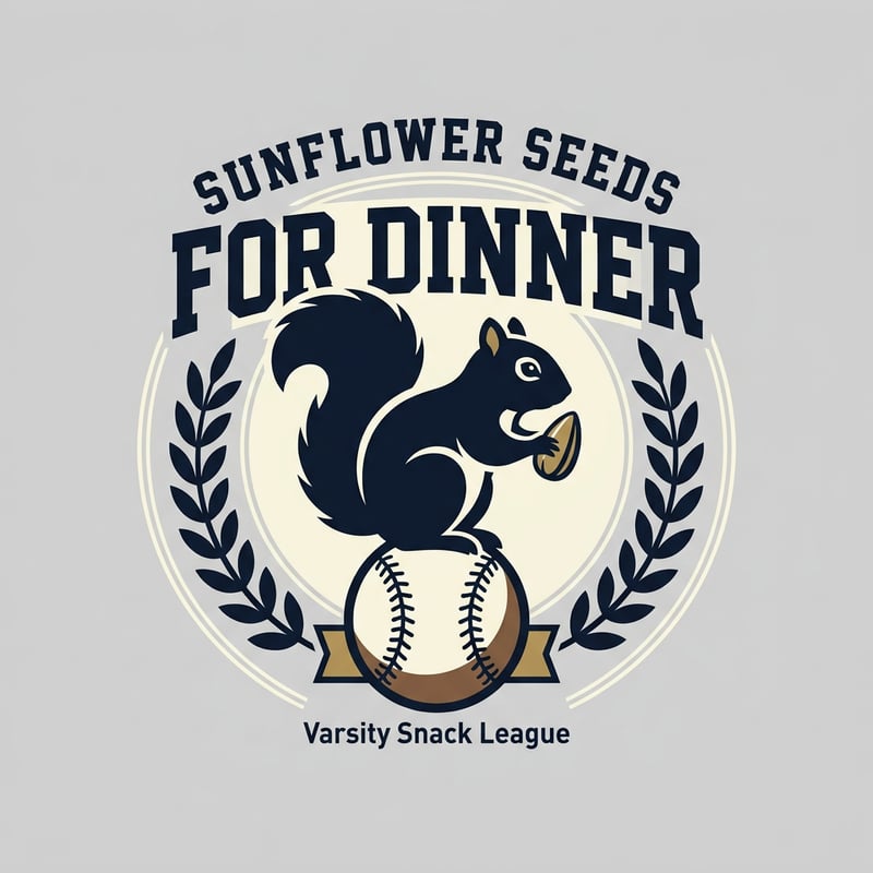 Minimalist Sunflower Seeds T-Shirt Design