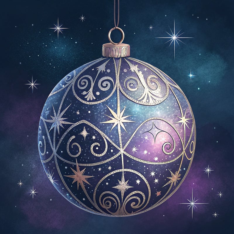 Outer Space Ornament Design