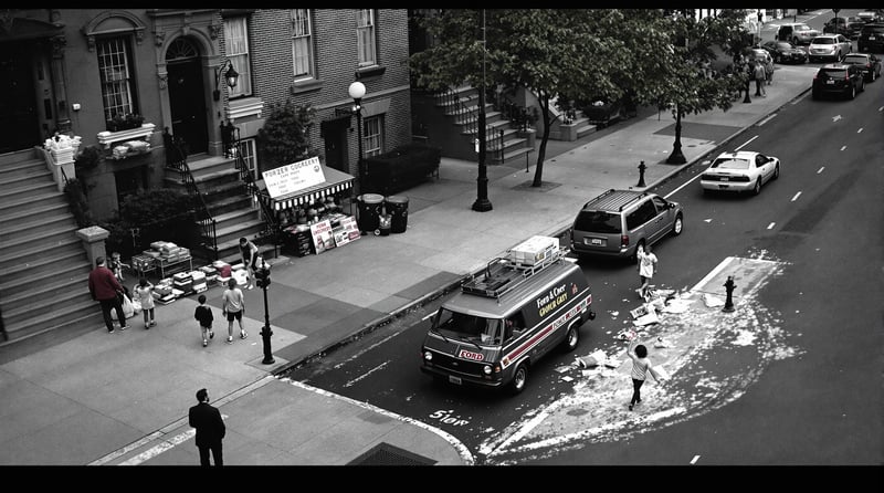 1973 Ford Econoline on Urban Street