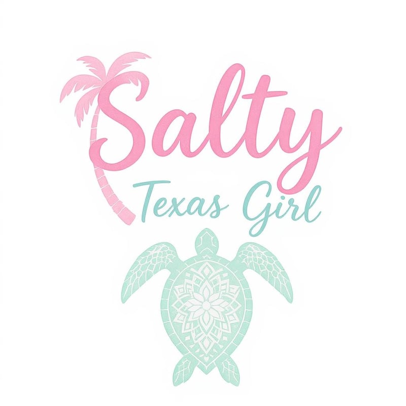 Pastel 'Salty Texas Girl' Design