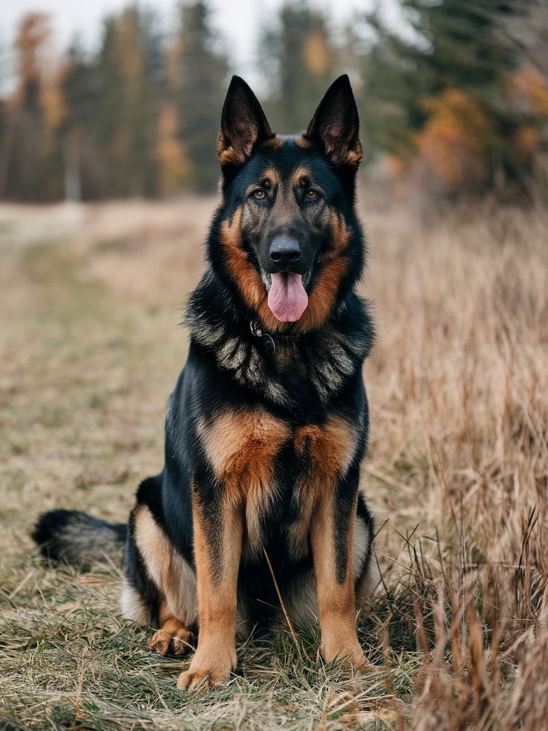 German Shepherd Portrait