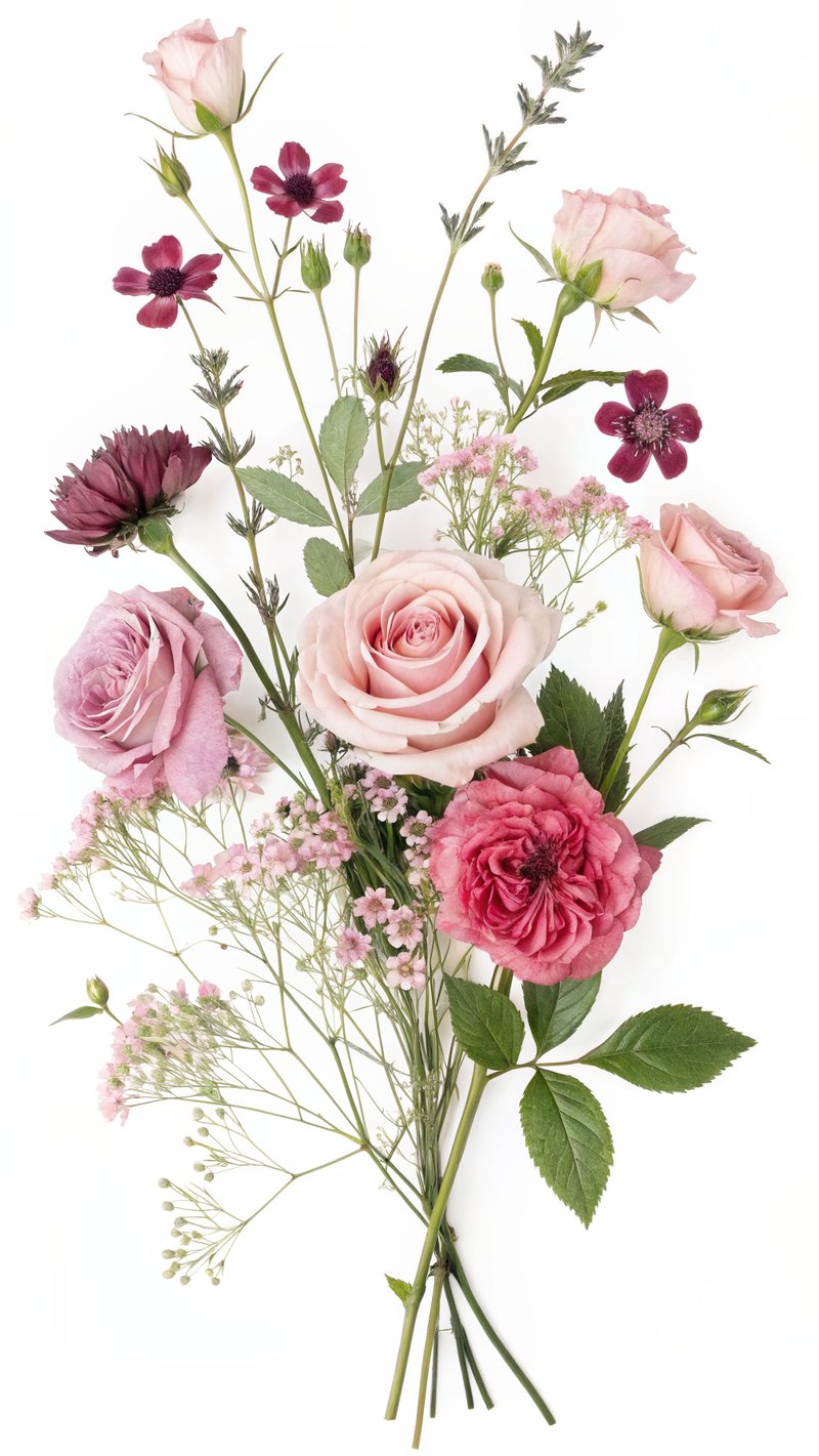 Vivid Wildflower Illustration