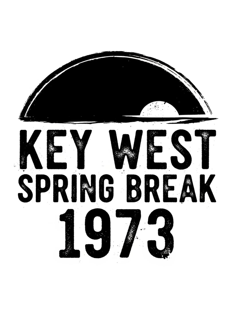1973 Key West Spring Break Emblem