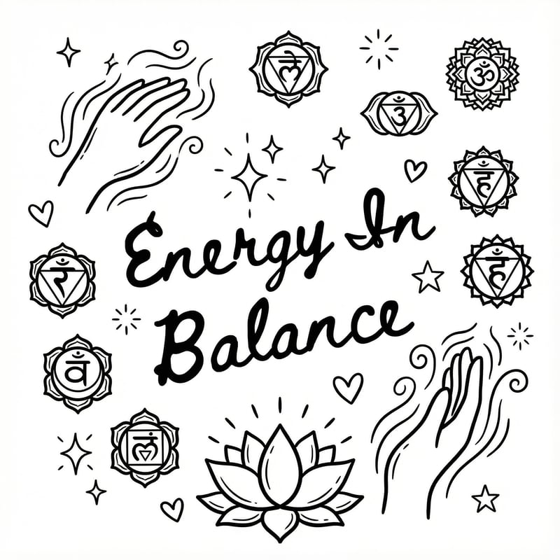 Energy in Balance Reiki Doodle