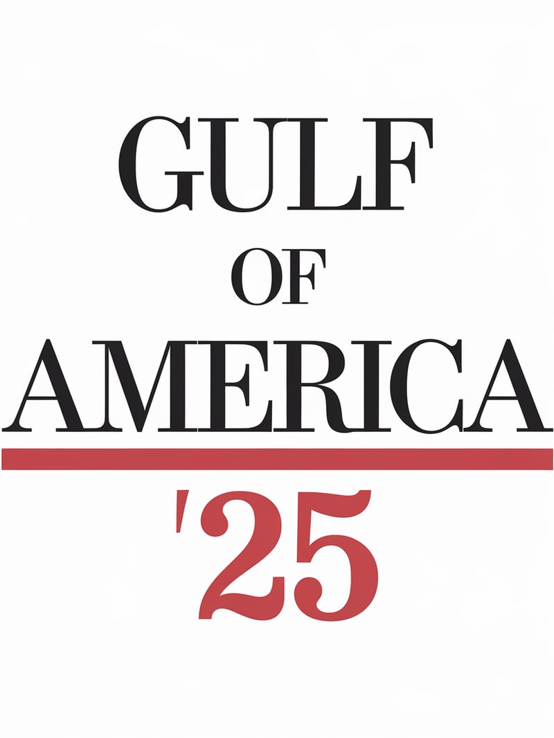 Gulf of America 25 Visual Representation