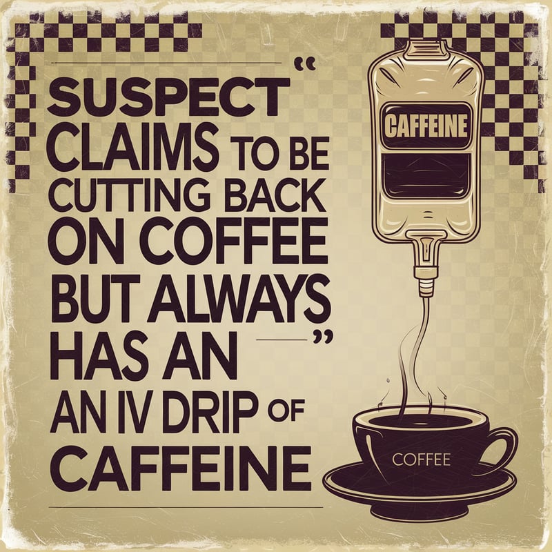 Caffeine IV Drip Digital Art
