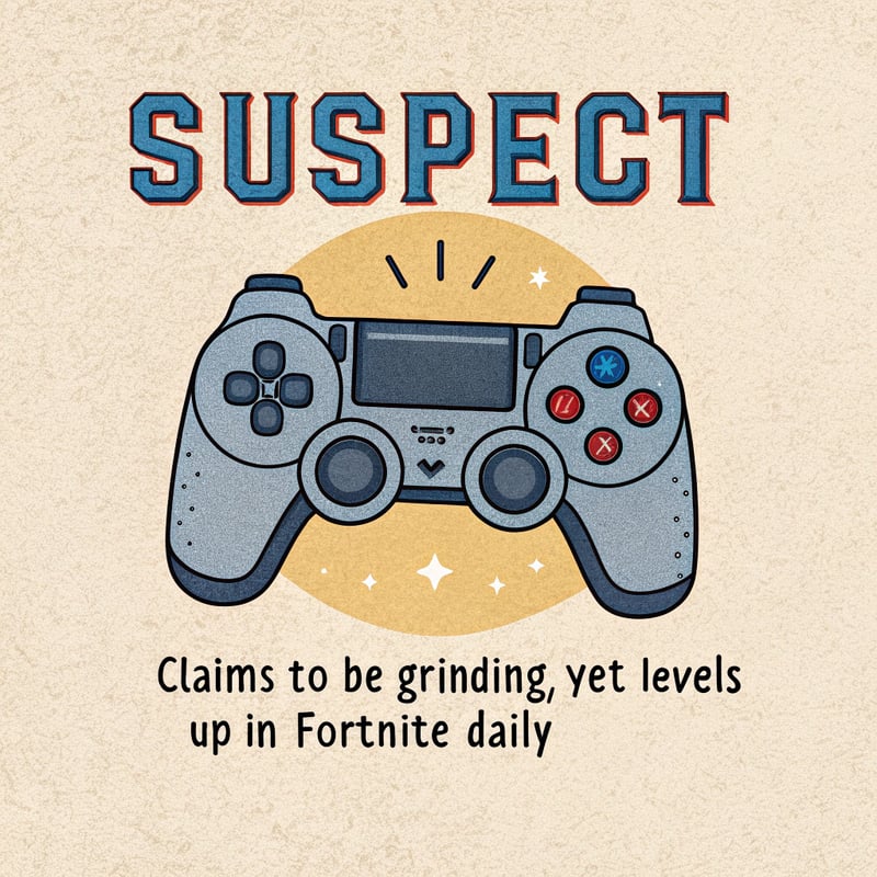 Humorous Workaholism and Gaming Meme