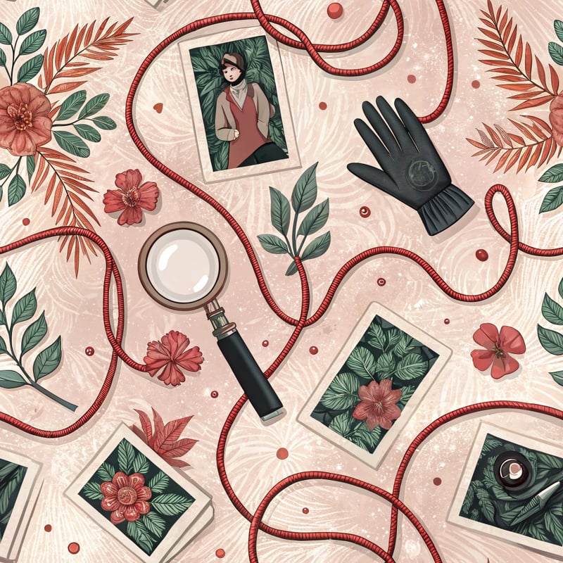 Vintage Detective Design Elements