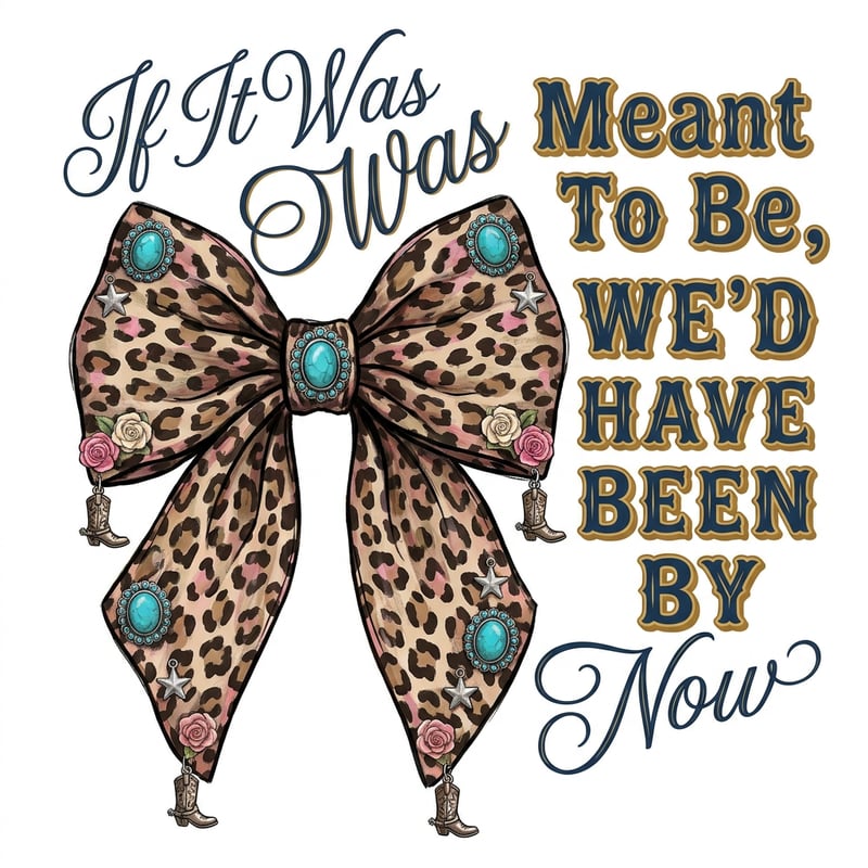 Feminine Western Coquette Design