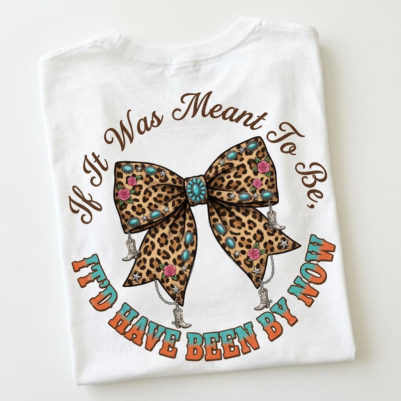 Feminine Western Coquette T-Shirt Design